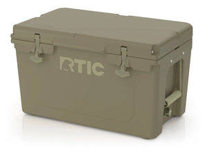 RTIC 45 qt Ultra-Tough Cooler, Insulated Portable Ice Chest for Beach, Drink, Beverage, Camping, Picnic, Fishing, Boat, Barbecue, Olive